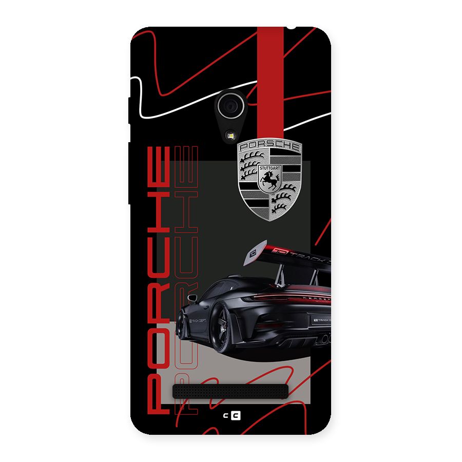 Classy Black Supercar Back Case for Zenfone 5