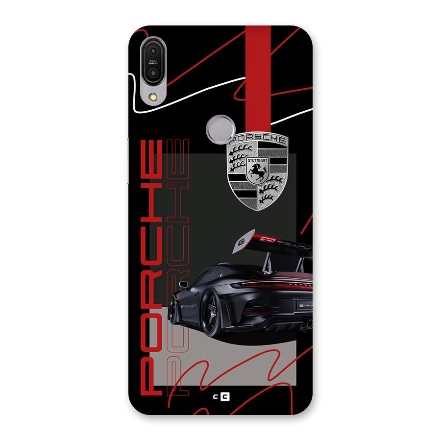 Classy Black Supercar Back Case for Zenfone Max Pro M1