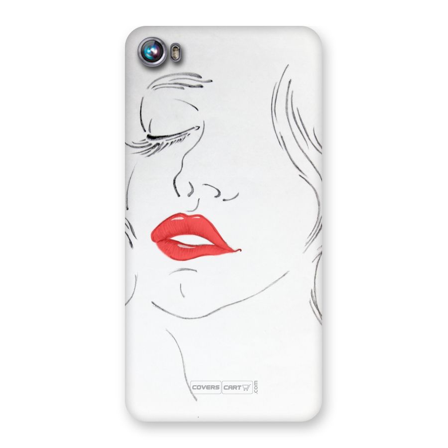 Classy Girl Back Case for Micromax Canvas Fire 4 A107