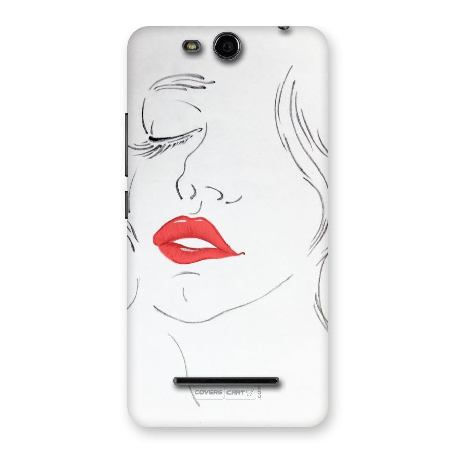 Classy Girl Back Case for Micromax Canvas Juice 3 Q392