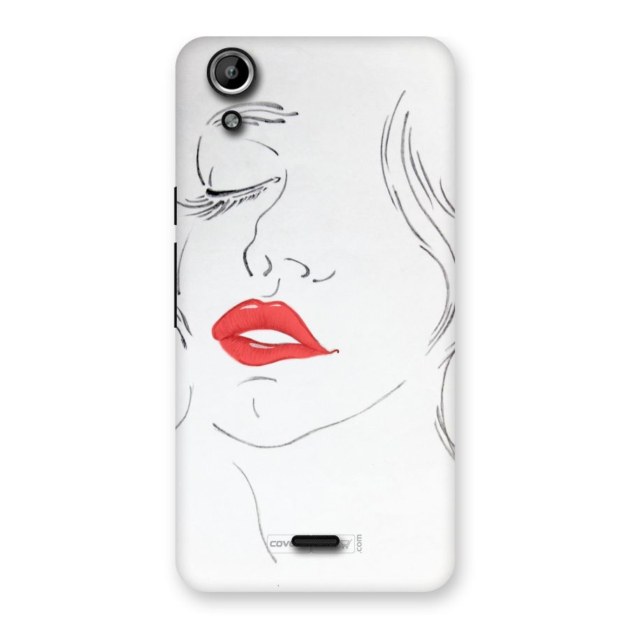 Classy Girl Back Case for Micromax Canvas Selfie Lens Q345