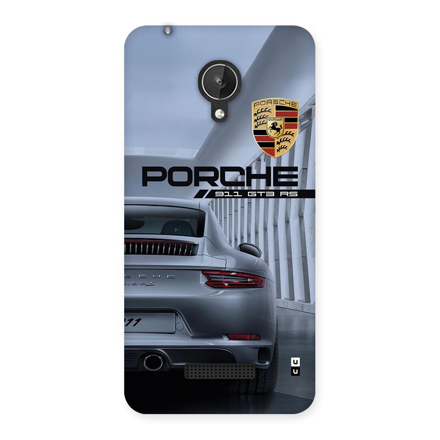 Classy Supercar Back Case for Canvas Spark Q380