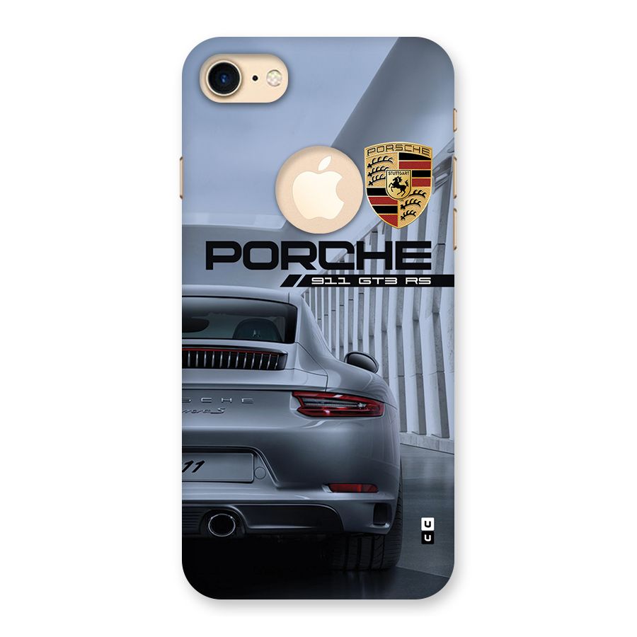Classy Supercar Back Case for iPhone 7 Logo Cut