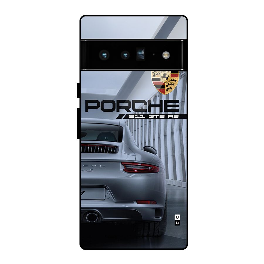 Classy Supercar Glass Back Case for Google Pixel 6 Pro
