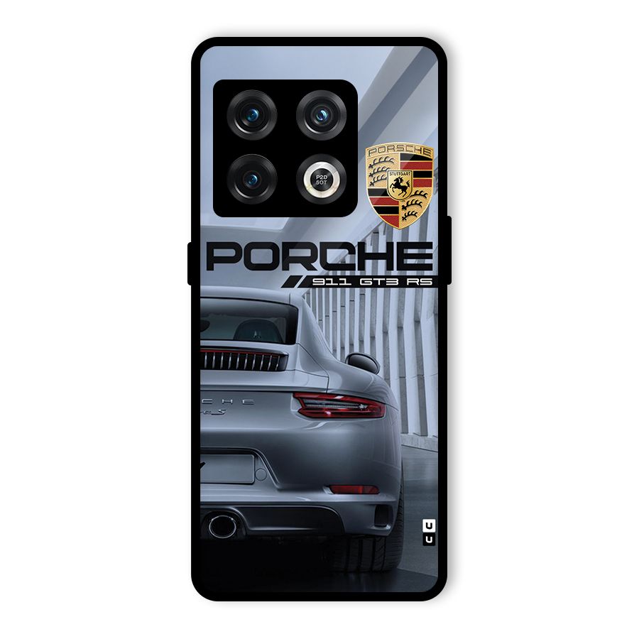 Classy Supercar Glass Back Case for OnePlus 10 Pro 5G