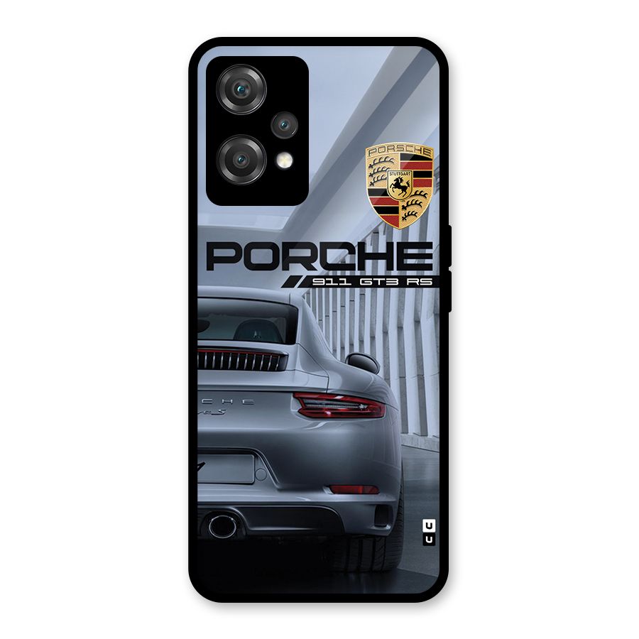 Classy Supercar Glass Back Case for OnePlus Nord CE 2 Lite 5G