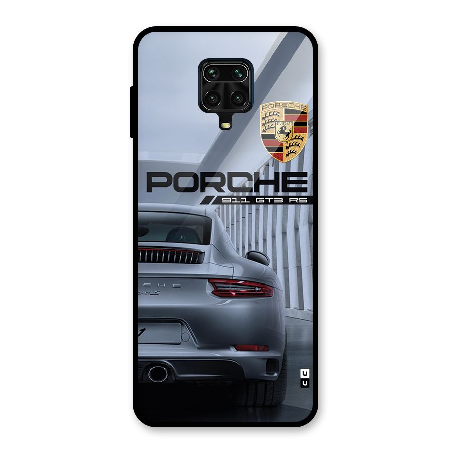 Classy Supercar Glass Back Case for Poco M2 Pro