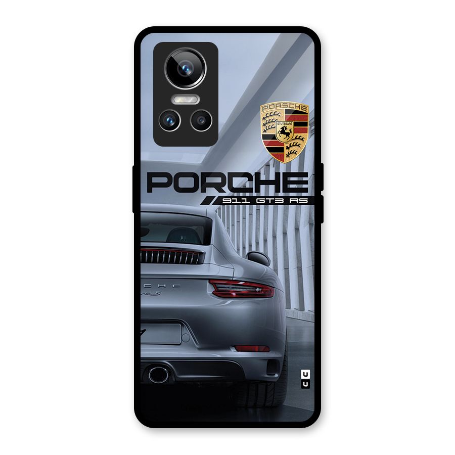 Classy Supercar Glass Back Case for Realme GT Neo 3