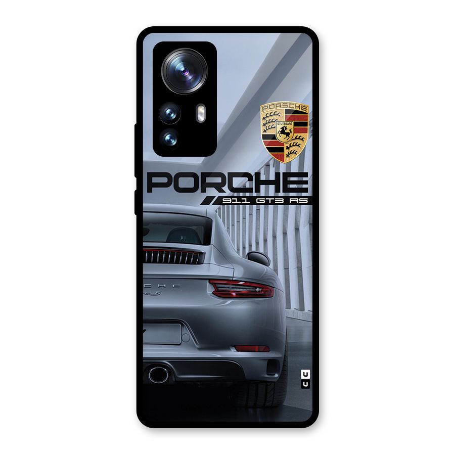 Classy Supercar Glass Back Case for Xiaomi 12 Pro
