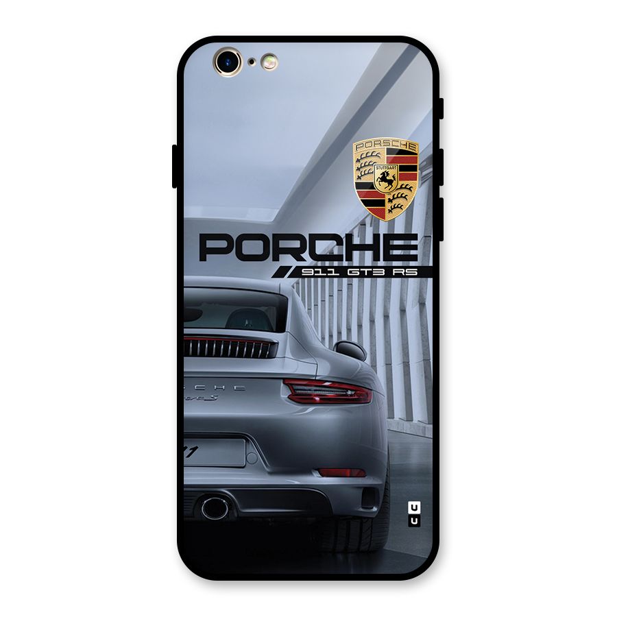 Classy Supercar Glass Back Case for iPhone 6 6S