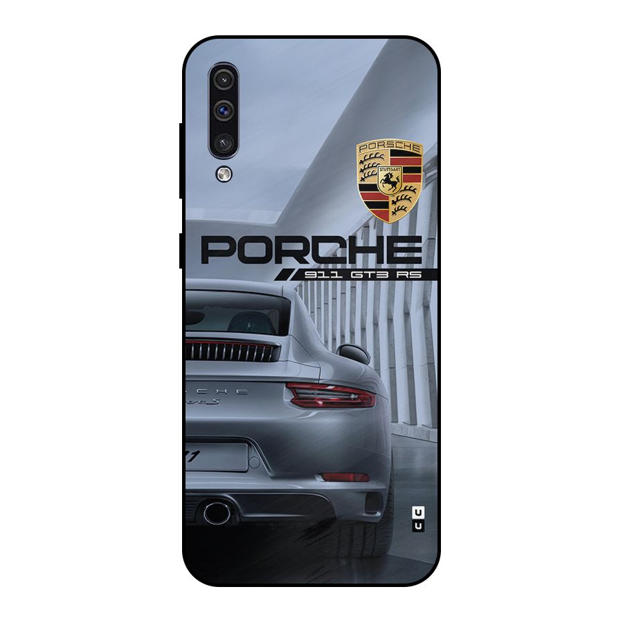 Classy Supercar Metal Back Case for Galaxy A30s
