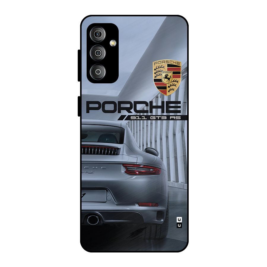 Classy Supercar Metal Back Case for Galaxy F23