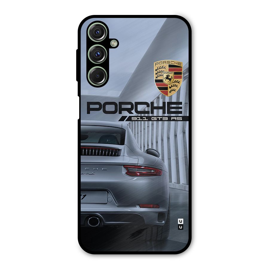 Classy Supercar Metal Back Case for Galaxy F34