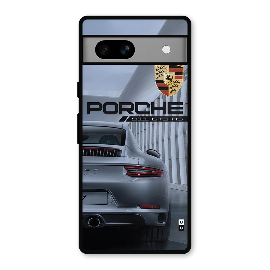 Classy Supercar Metal Back Case for Google Pixel 7a