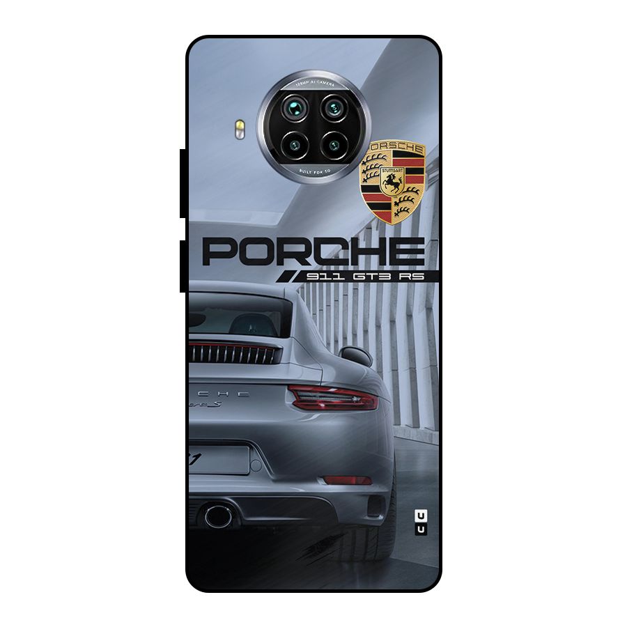 Classy Supercar Metal Back Case for Mi 10i