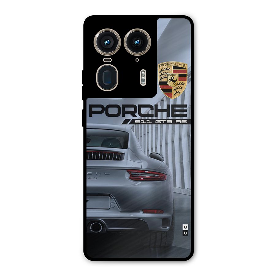 Classy Supercar Metal Back Case for Motorola Edge 50 Ultra