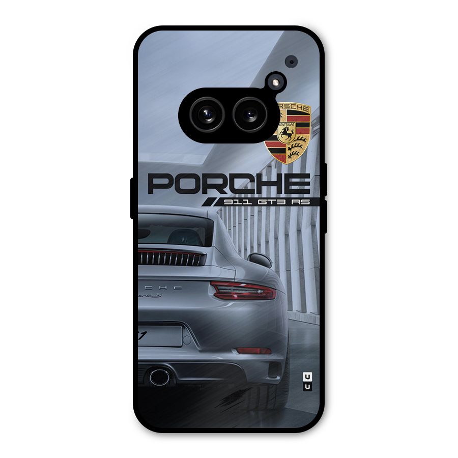 Classy Supercar Metal Back Case for Nothing Phone 2a