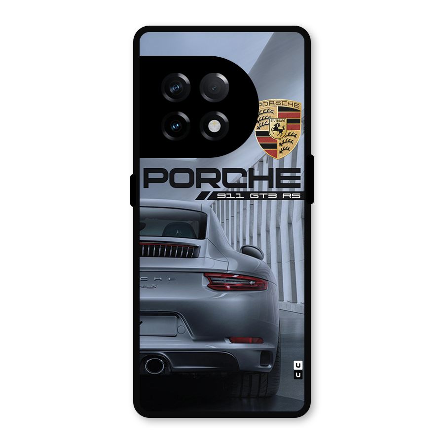 Classy Supercar Metal Back Case for OnePlus 11R
