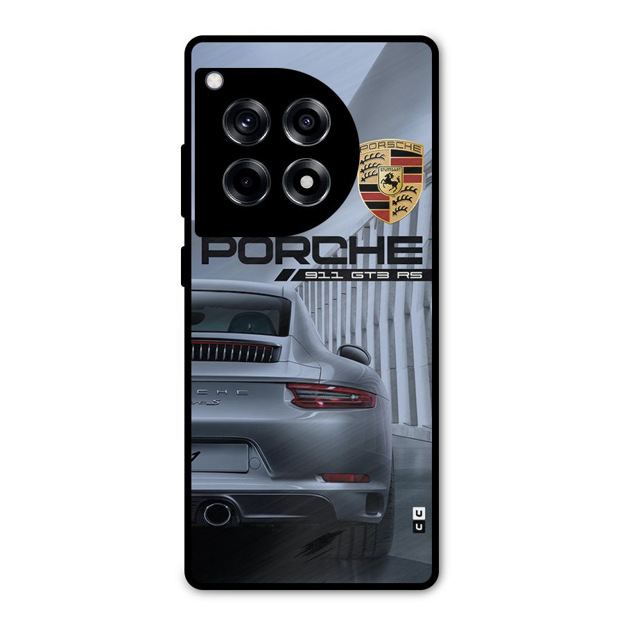 Classy Supercar Metal Back Case for OnePlus 12R