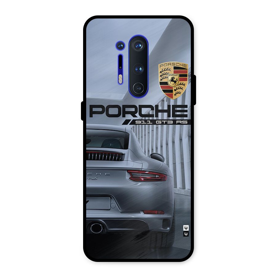 Classy Supercar Metal Back Case for OnePlus 8 Pro