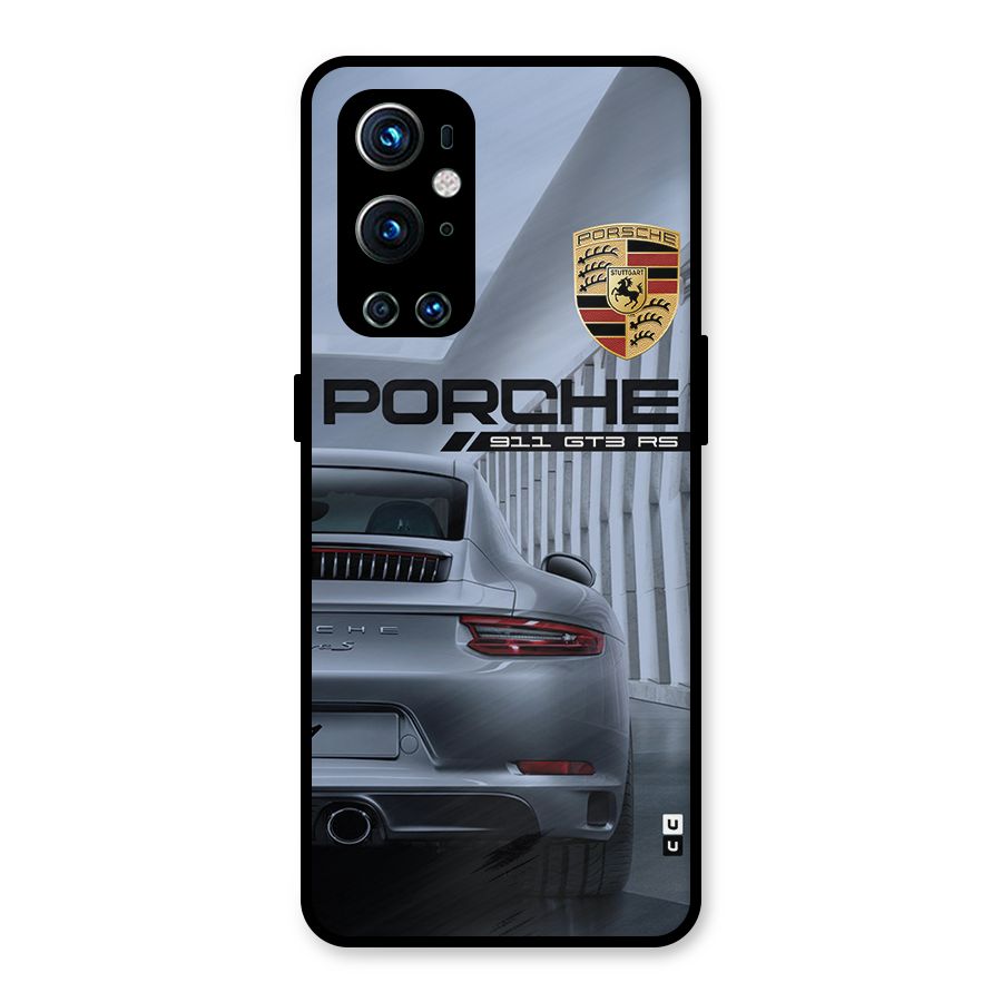 Classy Supercar Metal Back Case for OnePlus 9 Pro