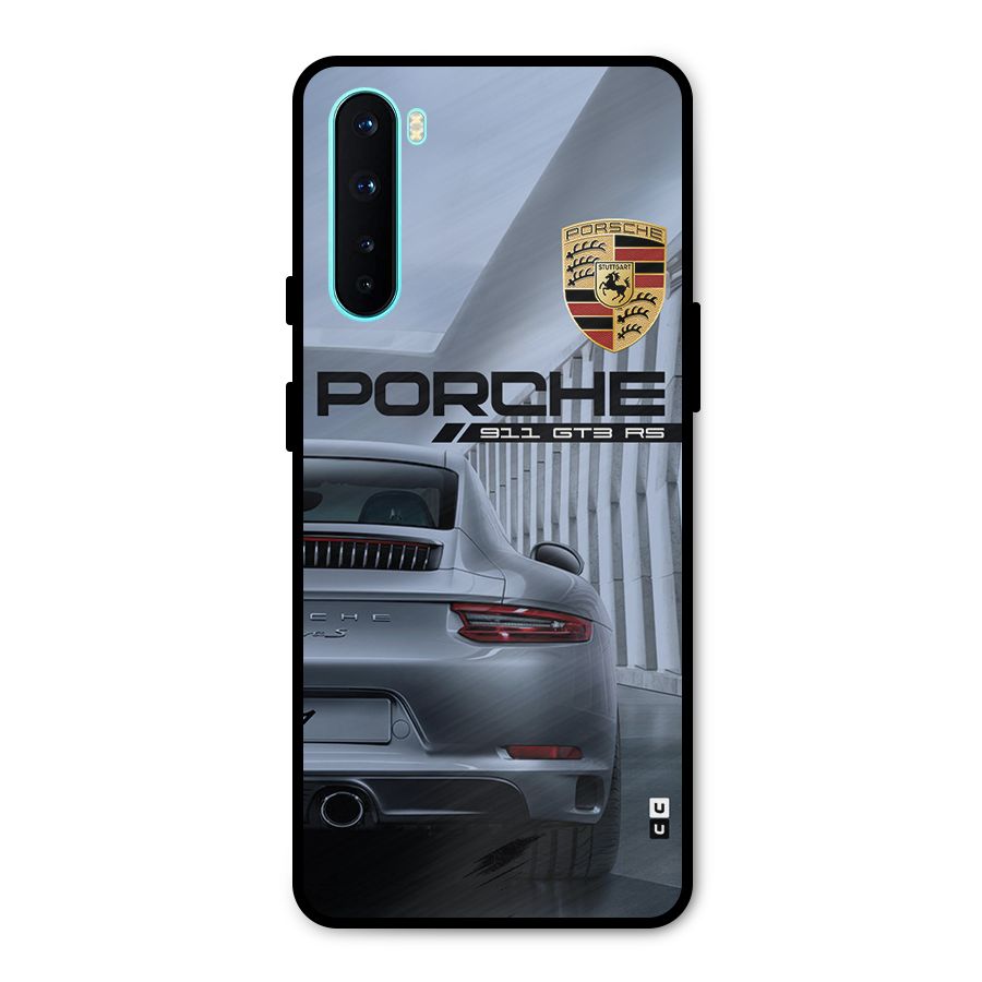 Classy Supercar Metal Back Case for OnePlus Nord