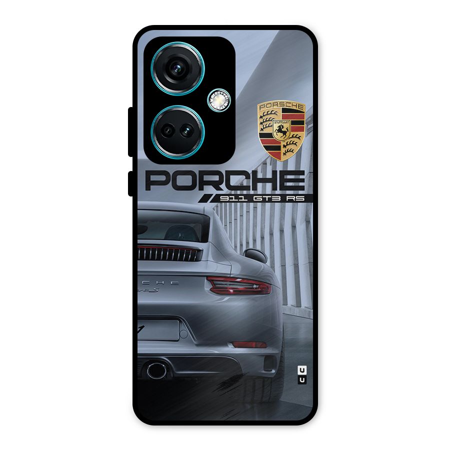 Classy Supercar Metal Back Case for OnePlus Nord CE 3 5G