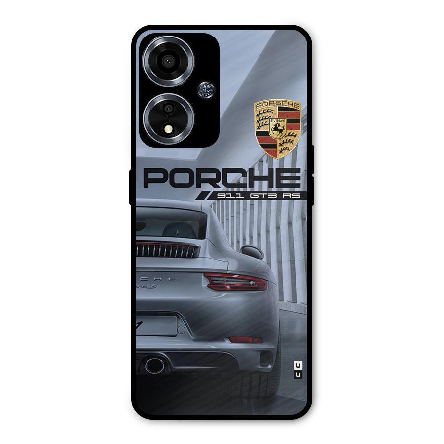 Classy Supercar Metal Back Case for Oppo A59
