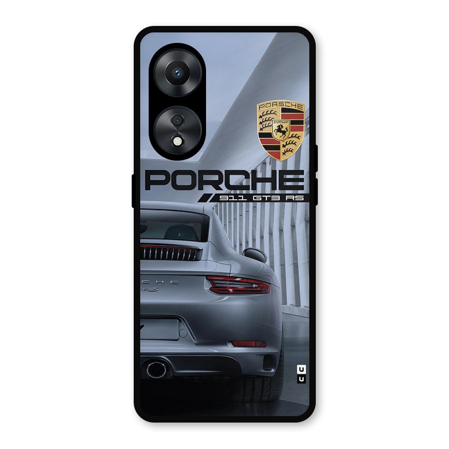 Classy Supercar Metal Back Case for Oppo A78