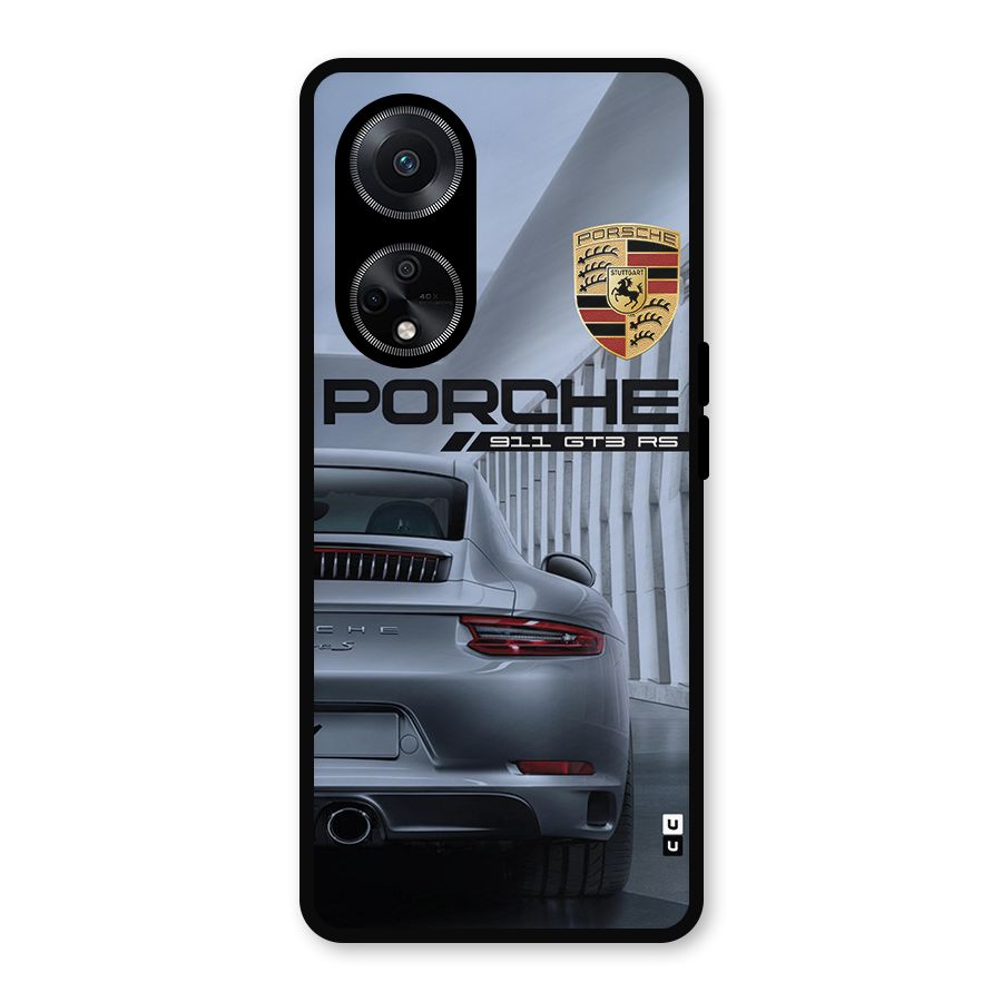 Classy Supercar Metal Back Case for Oppo F23