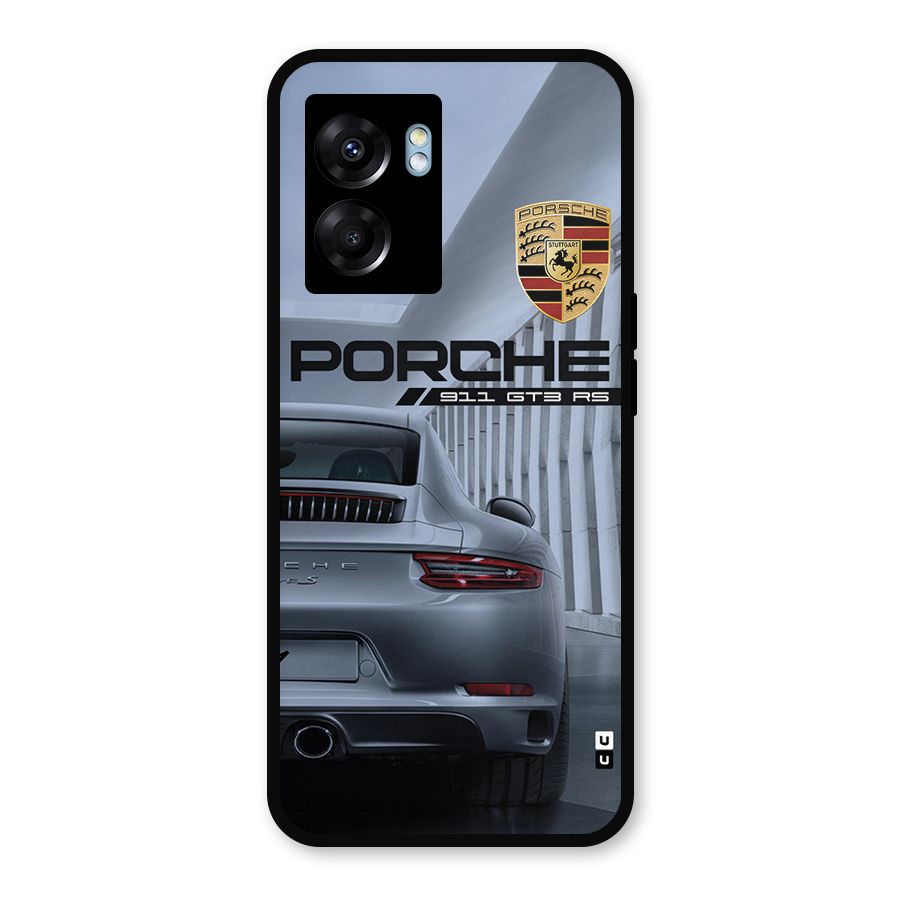 Classy Supercar Metal Back Case for Oppo K10 (5G)