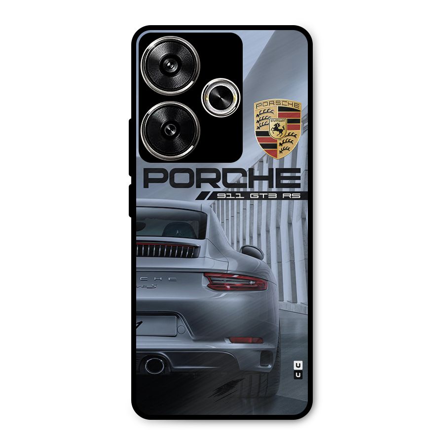 Classy Supercar Metal Back Case for Poco F6