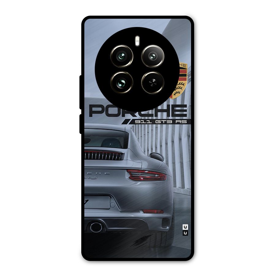 Classy Supercar Metal Back Case for Realme 12 Pro