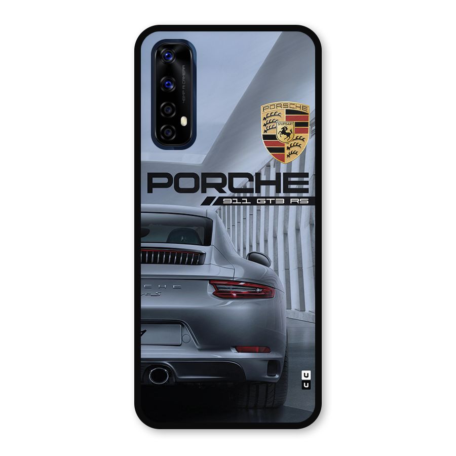 Classy Supercar Metal Back Case for Realme 7
