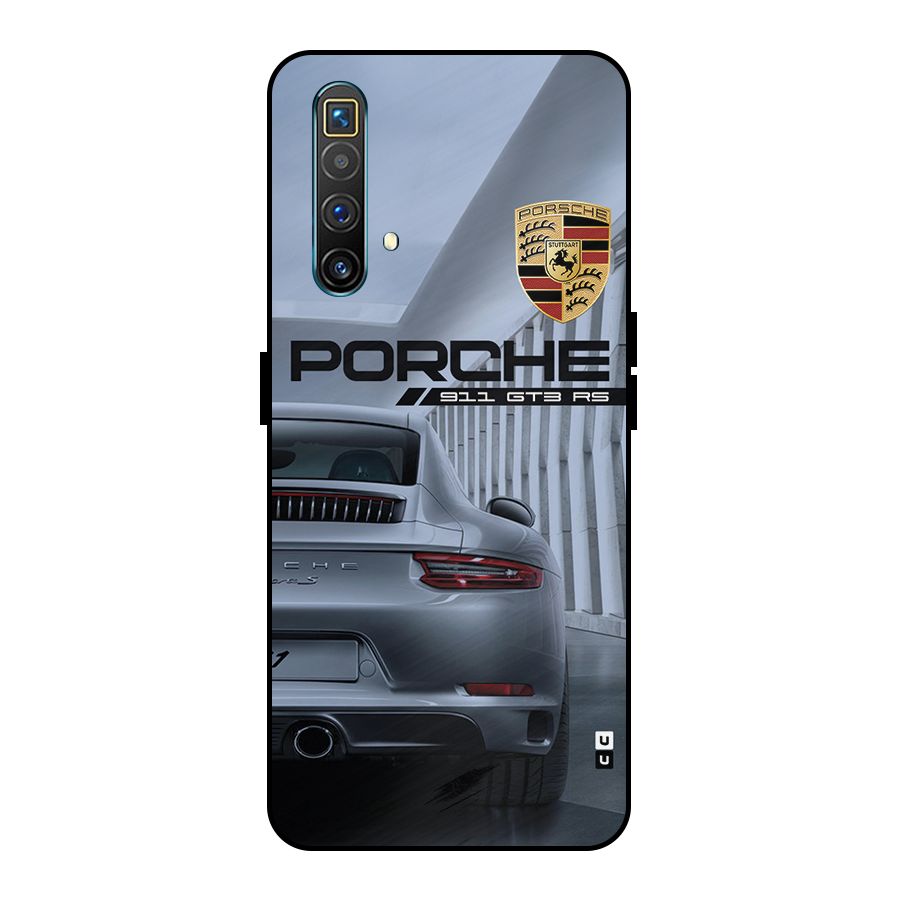 Classy Supercar Metal Back Case for Realme X3