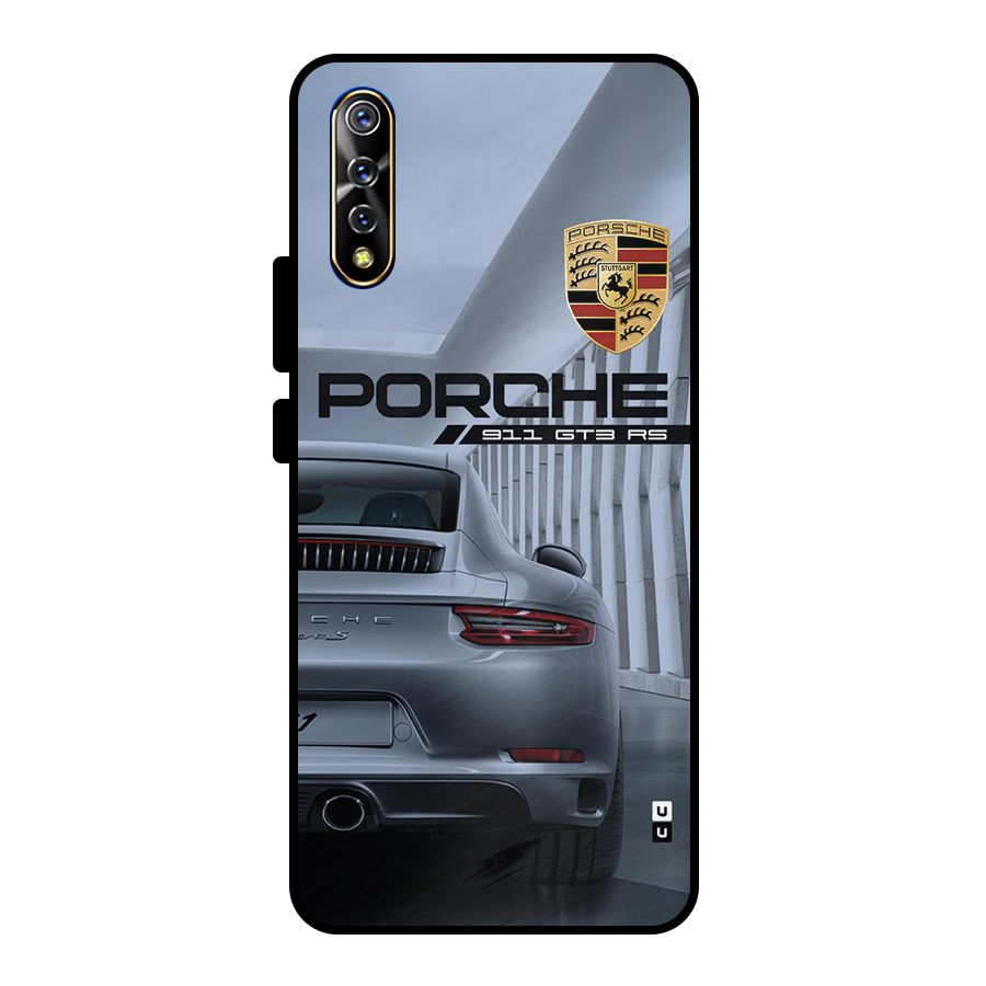 Classy Supercar Metal Back Case for Vivo S1