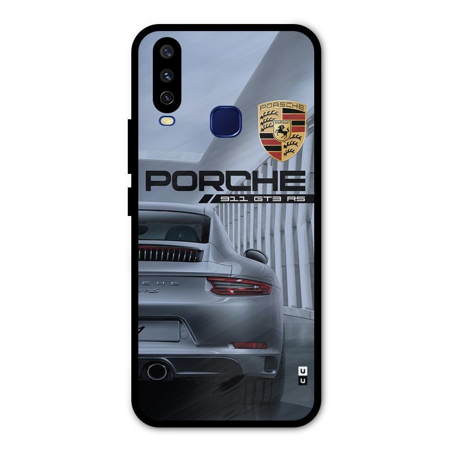 Classy Supercar Metal Back Case for Vivo U10