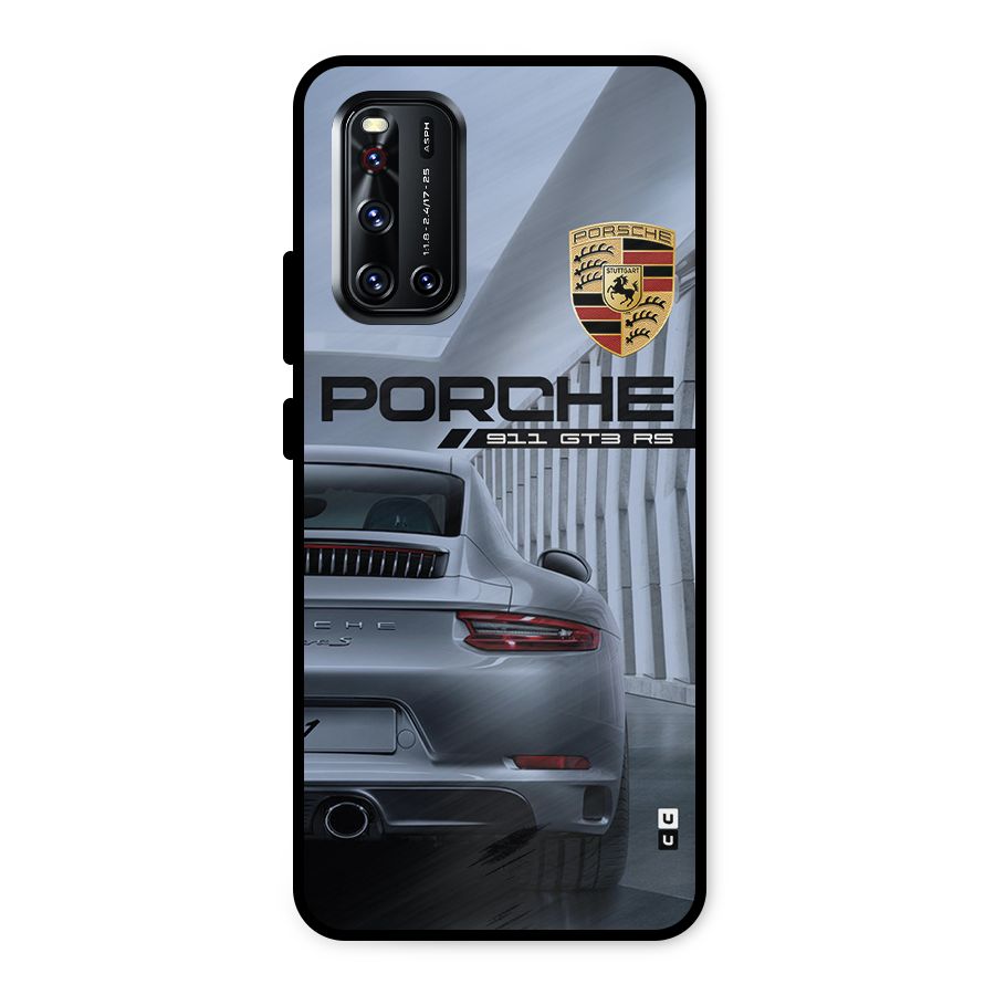 Classy Supercar Metal Back Case for Vivo V19