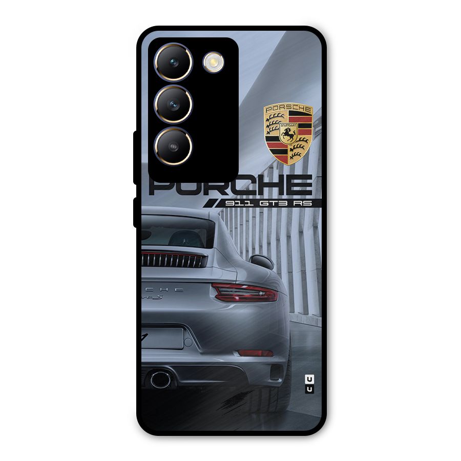 Classy Supercar Metal Back Case for Vivo Y200e