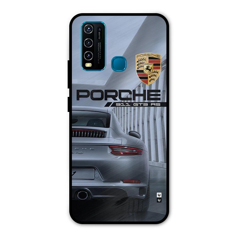 Classy Supercar Metal Back Case for Vivo Y50