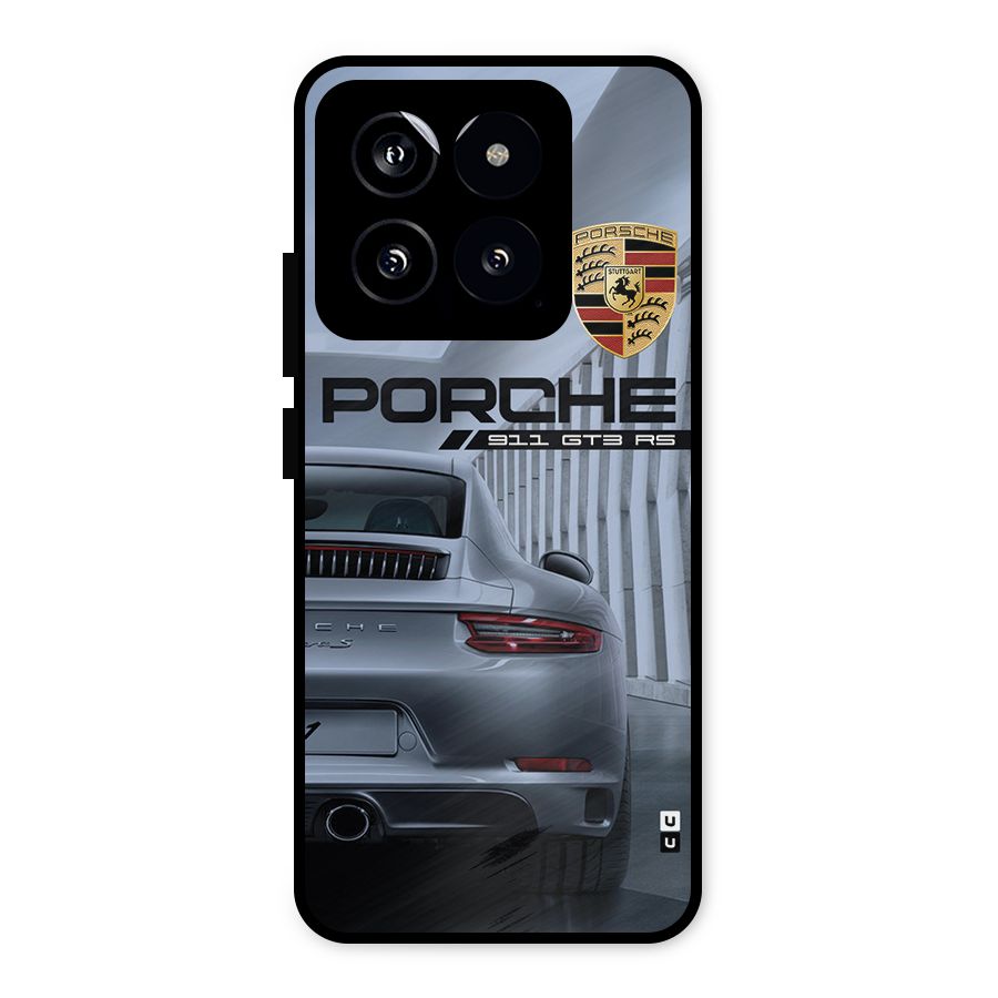 Classy Supercar Metal Back Case for Xiaomi 14