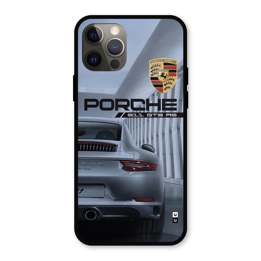 Classy Supercar Metal Back Case for iPhone 12 Pro