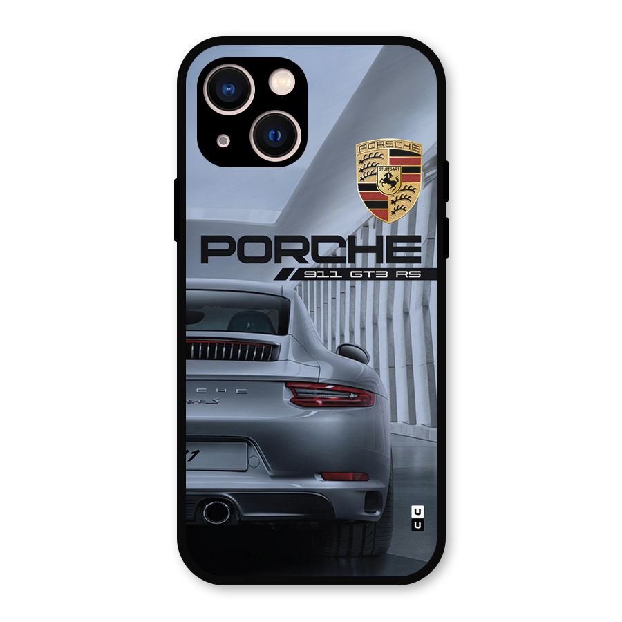 Classy Supercar Metal Back Case for iPhone 13