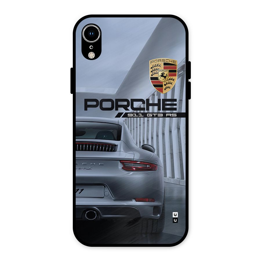 Classy Supercar Metal Back Case for iPhone XR