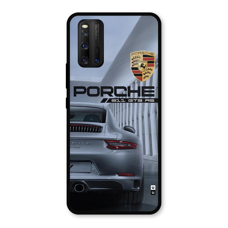 Classy Supercar Metal Back Case for iQOO 3