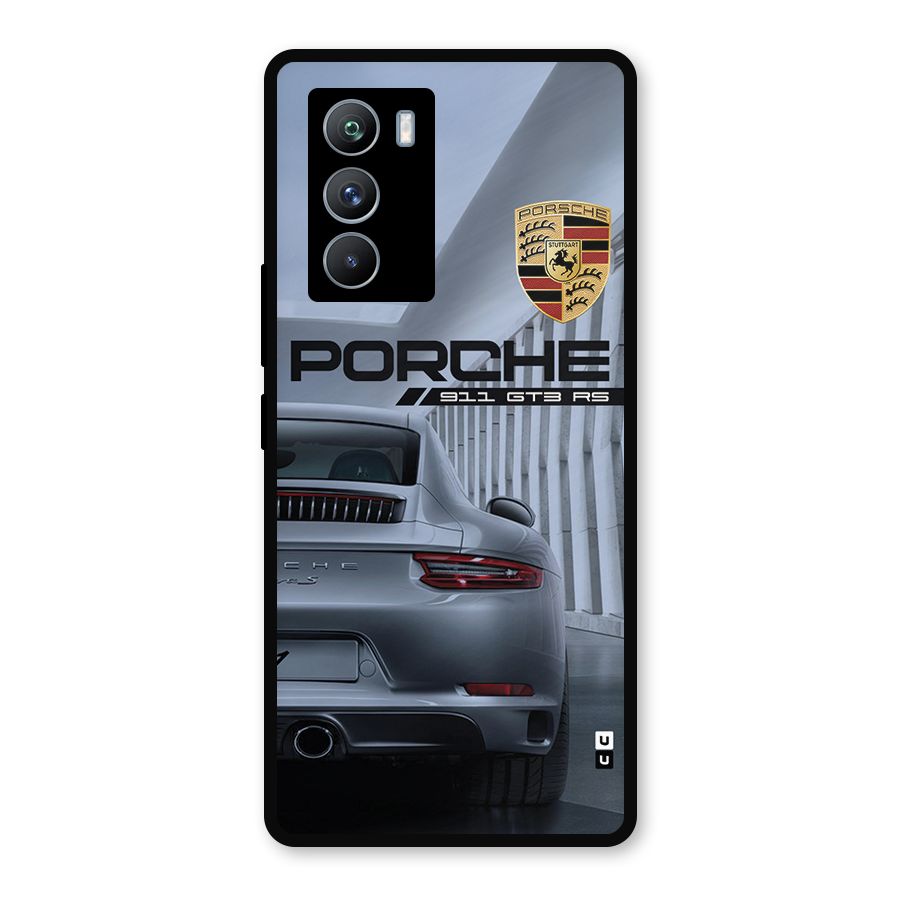 Classy Supercar Metal Back Case for iQOO 9 SE