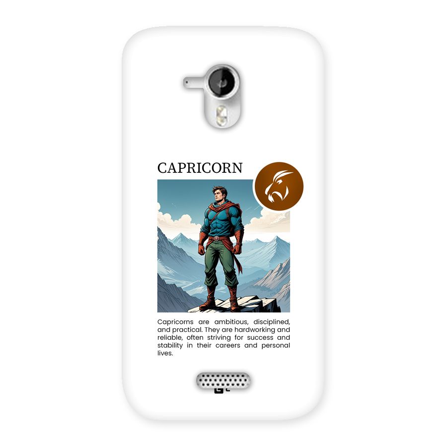Clever Capricorn Back Case for Canvas HD A116