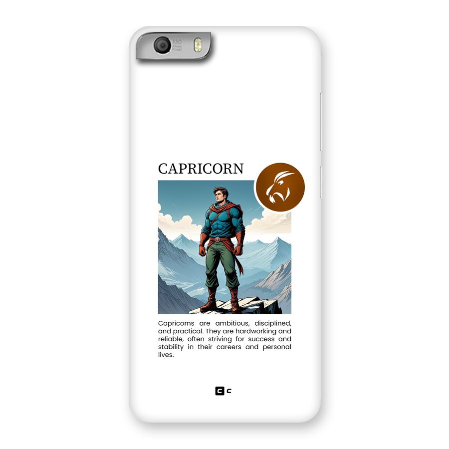 Clever Capricorn Back Case for Canvas Knight 2