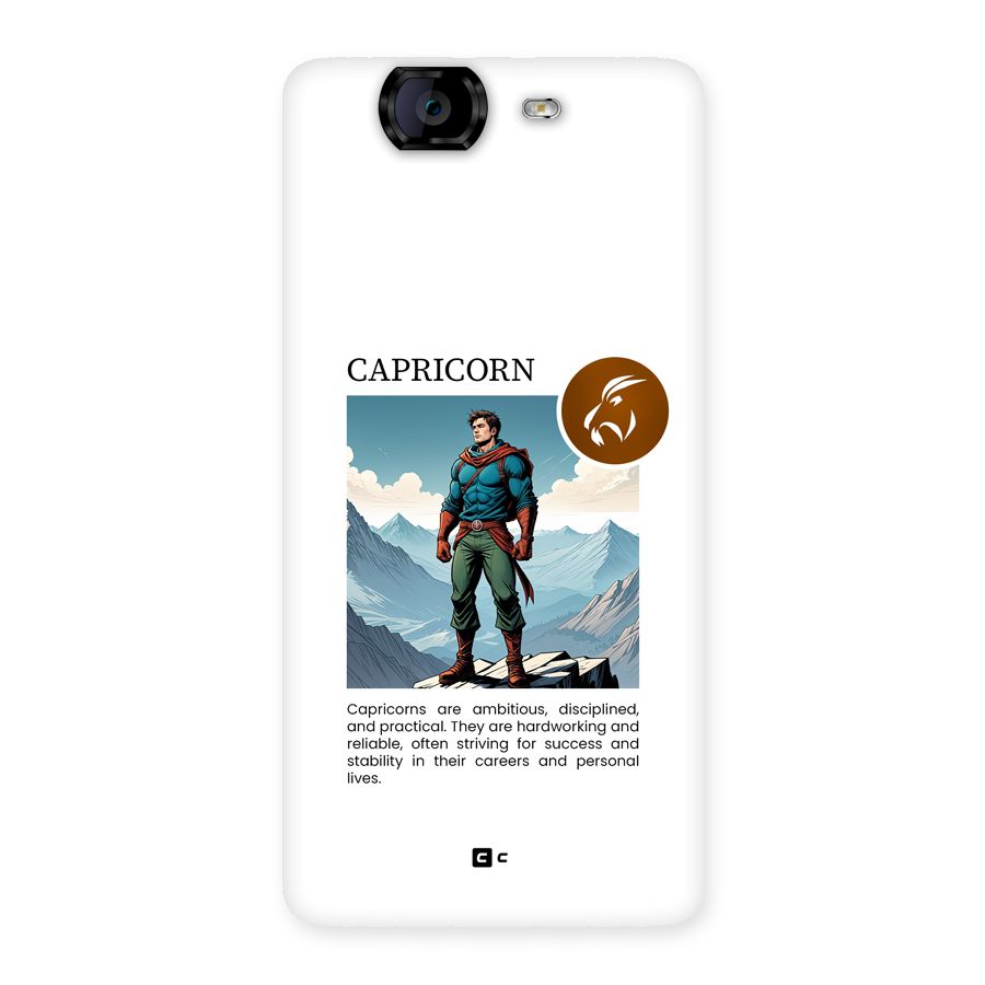 Clever Capricorn Back Case for Canvas Knight A350