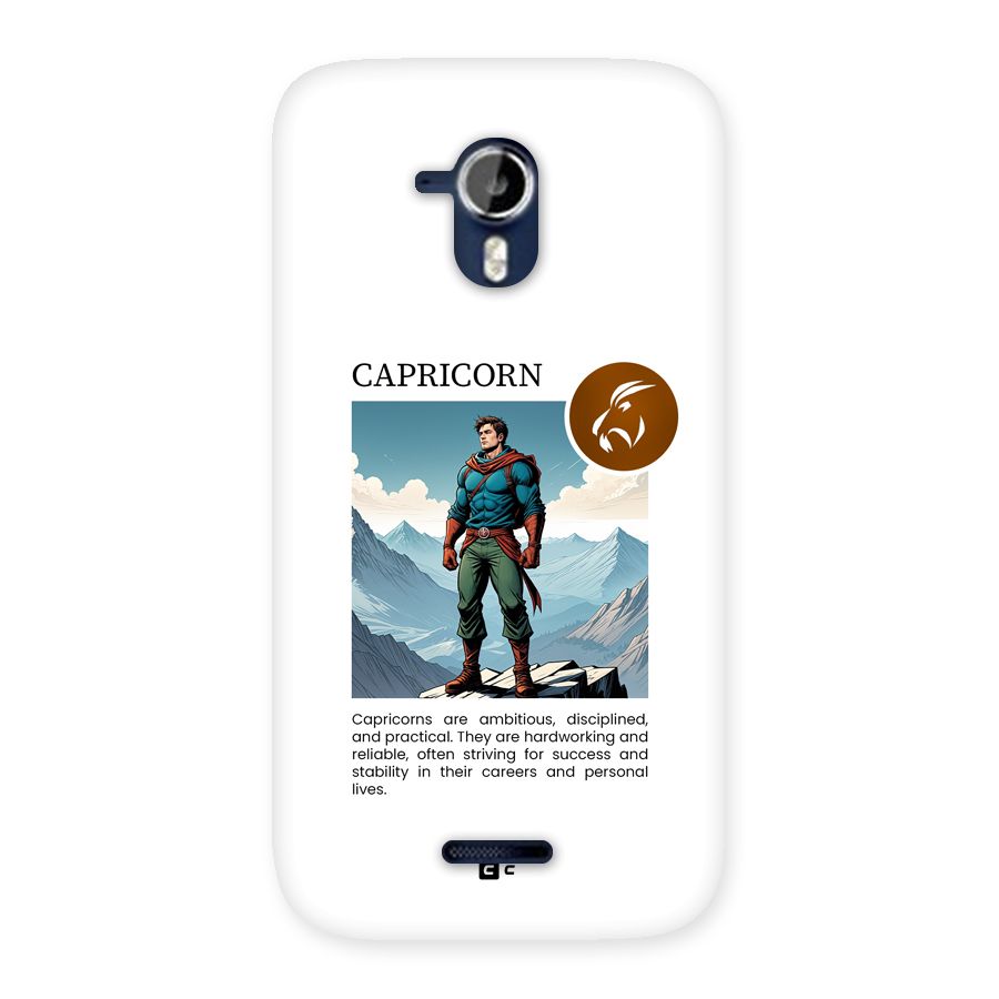 Clever Capricorn Back Case for Canvas Magnus A117